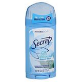 Desodorante Antitranspirante Secret Invisible Solid Shower Fresh 2.6 Oz Da Secret (pacote Com 2)