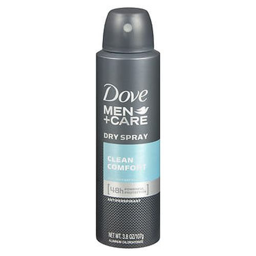 Dove Men + Care Antitranspirante Spray Seco Clean Comfort 3,8 Oz Da Dove (pacote Com 4)