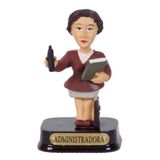 Miniatura Em Resina Administradora 8 Cm