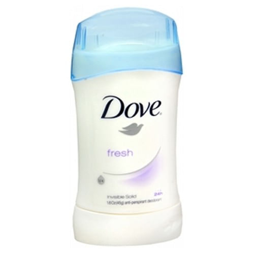 Desodorante Antitranspirante Dove Invisible Solid Fresh 1.6 Oz Da Dove (pacote Com 4)