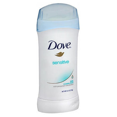 Antitranspirante E Desodorante Dove Invisible Solid 2.6 Oz Da Dove (pacote Com 6)