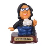 Miniatura Em Resina Cunhada 8 Cm