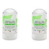 Kit Desodorante Stick Kristall Sensitive - Alva 60g 2 Unids
