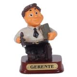 Miniatura Em Resina Gerente Homem 8 Cm