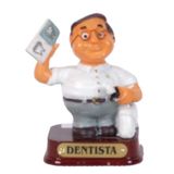 Miniatura Profissional Resina Dentista (H) 8 Cm