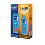 Kit Protetor Solar Nivea Fps30 200ml + Protetor Fps30 100ml