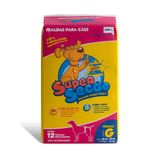 Fralda Descartável Super Secão Cães Fêmeas 12 Unidades Tam G