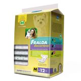 Fralda Descartável Chalesco 12 Unidades - Tam. M