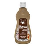 Shampoo Condicionador Pet Life Chocolate Para Cães E Gatos - 540 Ml