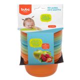 Kit 6 potes para papinha