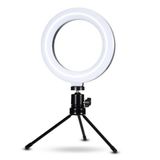 Ring Light 6 Polegadas Led 15cm Mesa Video Fotos Iluminador