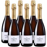 Espumante Brut 750ml Fausto De Pizzato - Kit Com  6