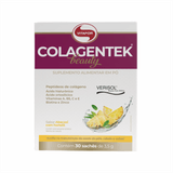 Colagentek Beauty Colágeno Abacaxi Com Hortelã 3,5g Vitafor 30 Sachês