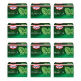 Kit C/ 12 Chá De Hortelã 15 Sachês - Dr. Oetker