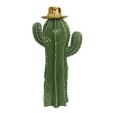 Cactus Decorativo De Cerâmica Verde 22X12Cm