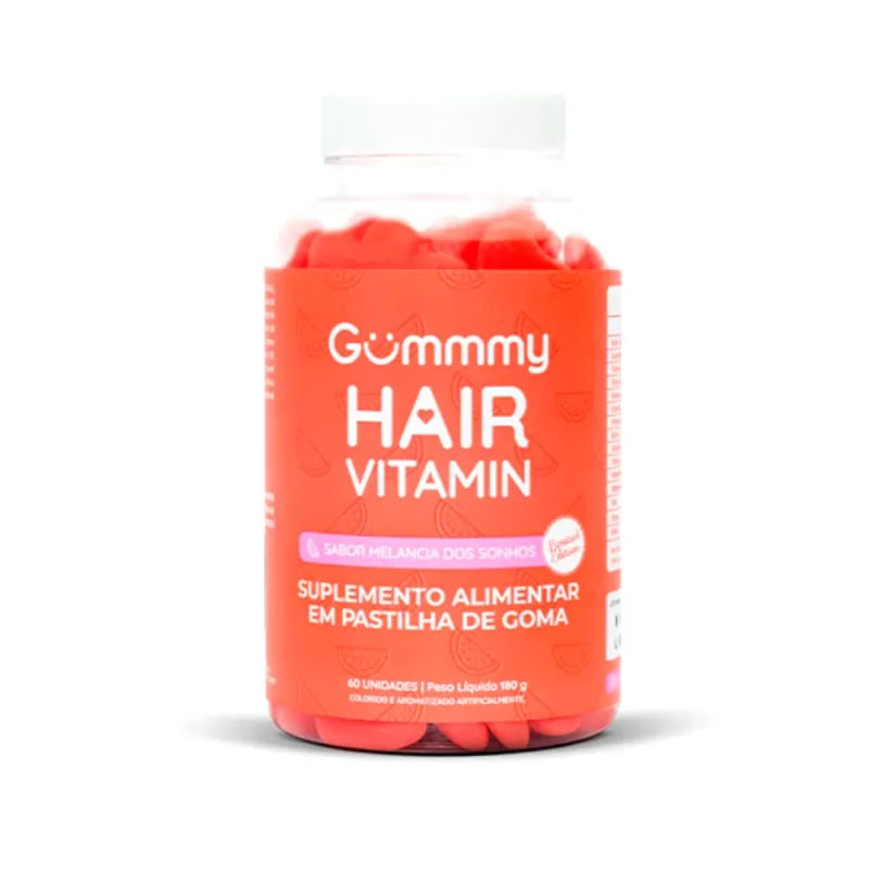 Gummy Hair Suplemento Alimentar Em Goma Melancia Dos Sonhos