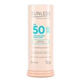 Protetor Solar Facial Sunless Stick Com Base Bronze 12g