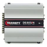 Modulo De Potencia Taramps Ds-800x4 800rms 4 Canais 2r 12,6vdc