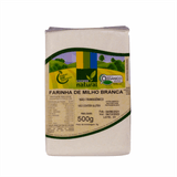 Kit 3x: Farinha De Milho Branca Orgânica Coopernatural 500g