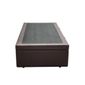 Cama-Box-Bau-Solteiro-Colchao-Espuma-D45-Bordado---Box-Sintetico-Marrom-Serra-Negra-62x88x188