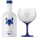 Kit Gin Bë Cruzeiro Garrafa Raposa 750 Ml Com Taça