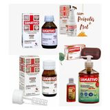 Kit 06 Produtos Sanativo Antisséptico