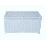 Baú Cesto Caixa Organizadora Fibra Sintética 68x40x40 Branco