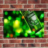 Placa Decorativa Bebidas Heineken