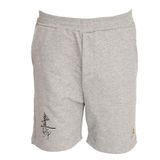 Bermuda Masculina Moletom Samurai Casual Academia Conforto Cinza P