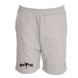 Bermuda Masculina Moletom Muay Thai Casual Treino Academia Cinza P