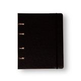 Caderno Criativo Argolado Organizador Clássica Pautado 17x24cm Preto Cicero Cicero