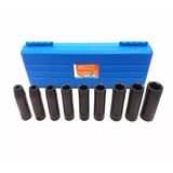 Jogo Soquete Impacto pito Longo 1/2 Chave Pneumática