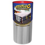 Manta Asfáltica Adesiva Aluminizada - 45cm X 10m - Vedatudo