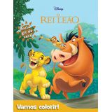 DISNEY-VAMOS COLORIR-REI LEAO