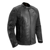 Jaqueta Couro Texx Storm Preta Moto Casual Com Protetor - 5xl