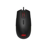 Mouse Gamer AOC GM500 Ambidestro, RGB, 5000 DPI, 8 Botões - GM500DRBB