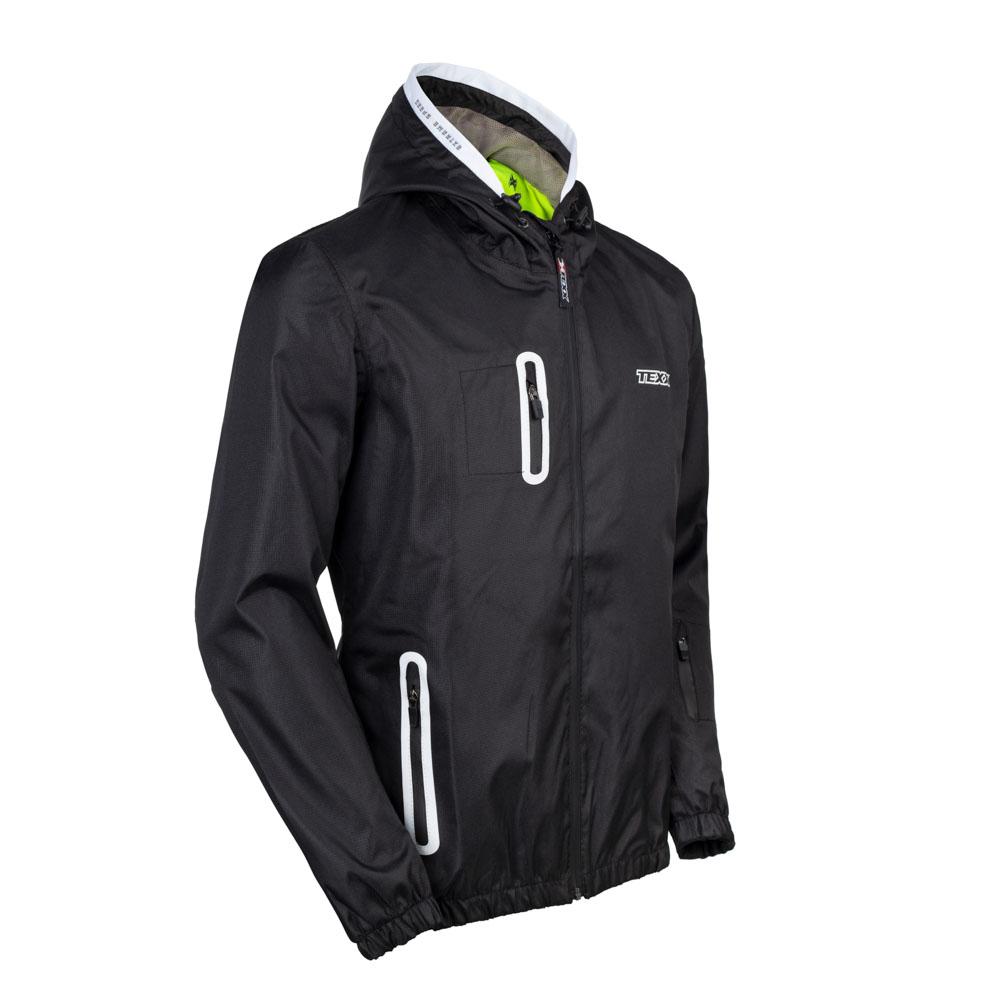 Jaqueta Corta Vento Impermeável Texx Neon Frio Chuva Moto - L - Preto