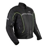 Jaqueta Impermeável Moto New Strike V2 Texx Motoqueiro Chuva - 2xl - Preto E Verde