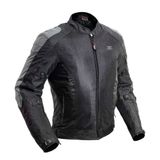 Jaqueta Moto Saga Four Season V2 Impermeável Frio Verão Texx - 3xl - Preto E Cinza