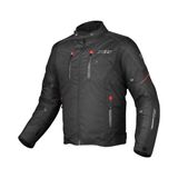 Jaqueta X11 Iron 3 Moto Motociclismo Motoqueiro Masculina - Preto E Vermelho - M