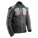 Jaqueta Moto Airbag Edition Armor Impermeável Viagem Texx - 5xl - Preto E Vermelho