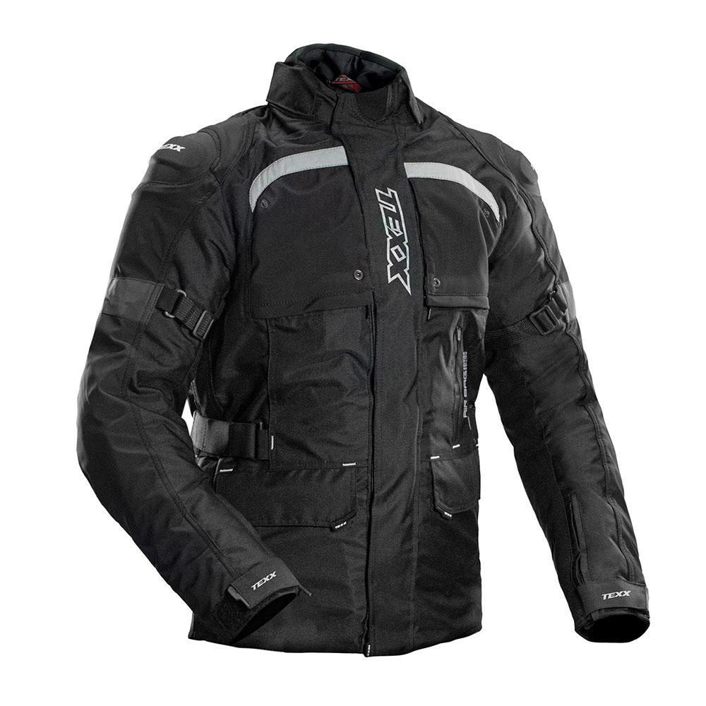 Jaqueta Moto Airbag Edition Armor Impermeável Viagem Texx - M - Preto