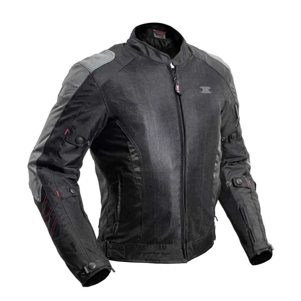 Jaqueta Moto Saga Four Season V2 Impermeável Frio Verão Texx - L - Preto E Cinza