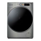 Lava e Seca Brastemp 10Kg/6Kg Prata Água Quente com Ciclo Tira Manchas Pro e Ciclo 1h Pronto para Vestir - BNQ10AS 110V