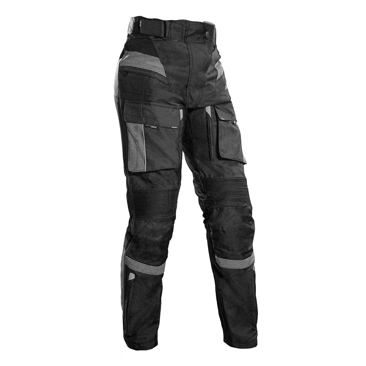 Calça Impermeável Texx Armor Lady Feminina Chuva Moto Viagem - Xl - Cinza E Preto