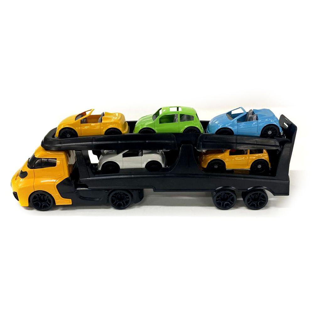 O Conjunto de Caminhões é uma excelente opção para a criança brincar e se  divertir. Excelente para auxiliar no desenvolvimento da coordenação motora  - Carrefour