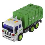 Caminhão Reciclagem Mega City Com Luzes E Sons - Bbr Toys