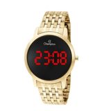 Relógio Digital Feminino Champion Ch40099H Dourado