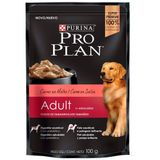 Ração Úmida Nestlé Purina Pro Plan Carne Ao Molho Cães Adultos - 100 G