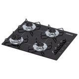 Cooktop 4 Bocas Chamalux Ultra Chama - Preto